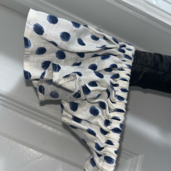 Polka dot linen top - Picture 2 of 2